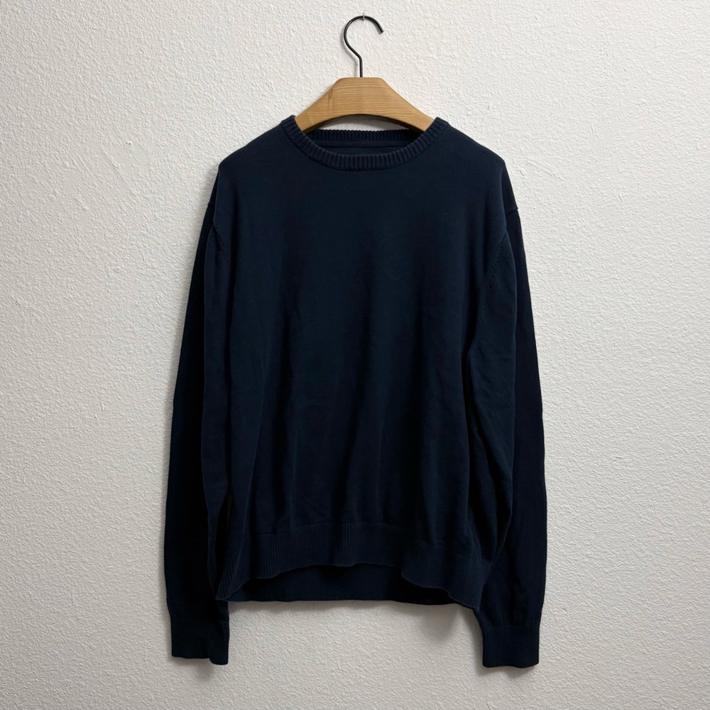 100% Cotton Blue Sweater size XL